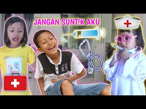 Drama Anak Lucu Main Dokter Dokteran sama Kakak part 10