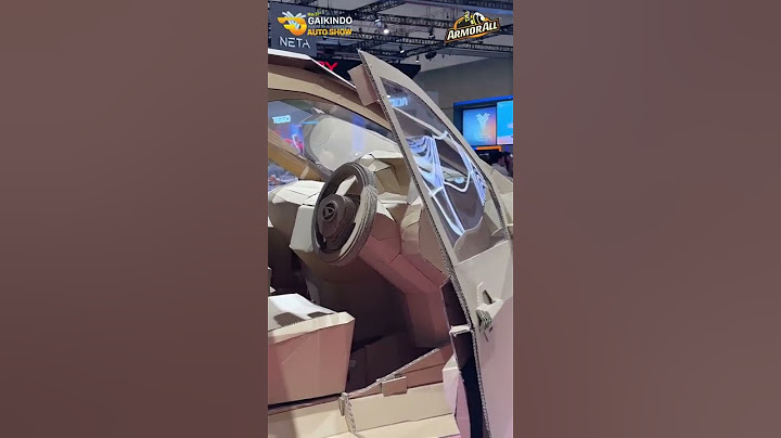 Karya seni mobil kardus Daihatsu di GIIAS 2024 !