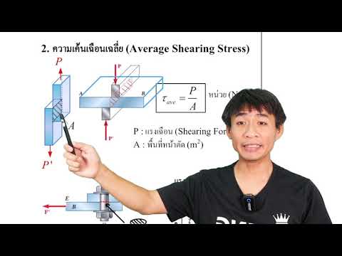 กลศาสตร์วัสดุ | Mechanics of Materials : ความเค้น (stress)