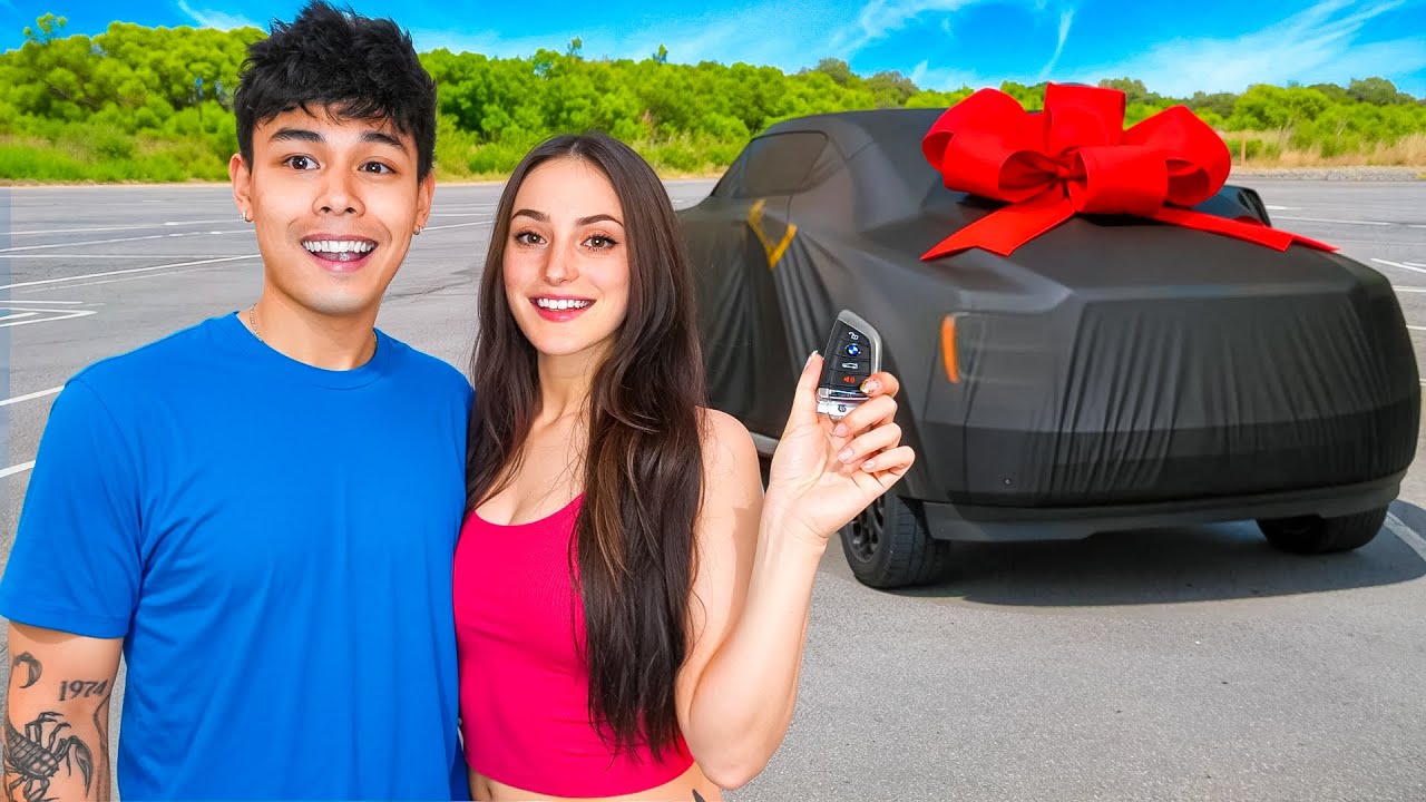 MY GIRLFRIEND BOUGHT ME A CAR… I WAS NOT READY - YouTube