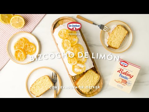 Bizcocho casero de limón