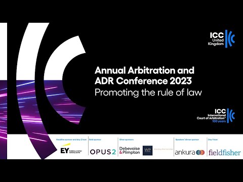 Annual Arbitration & ADR Conference 2023 – Talking Heads #1 - YouTube