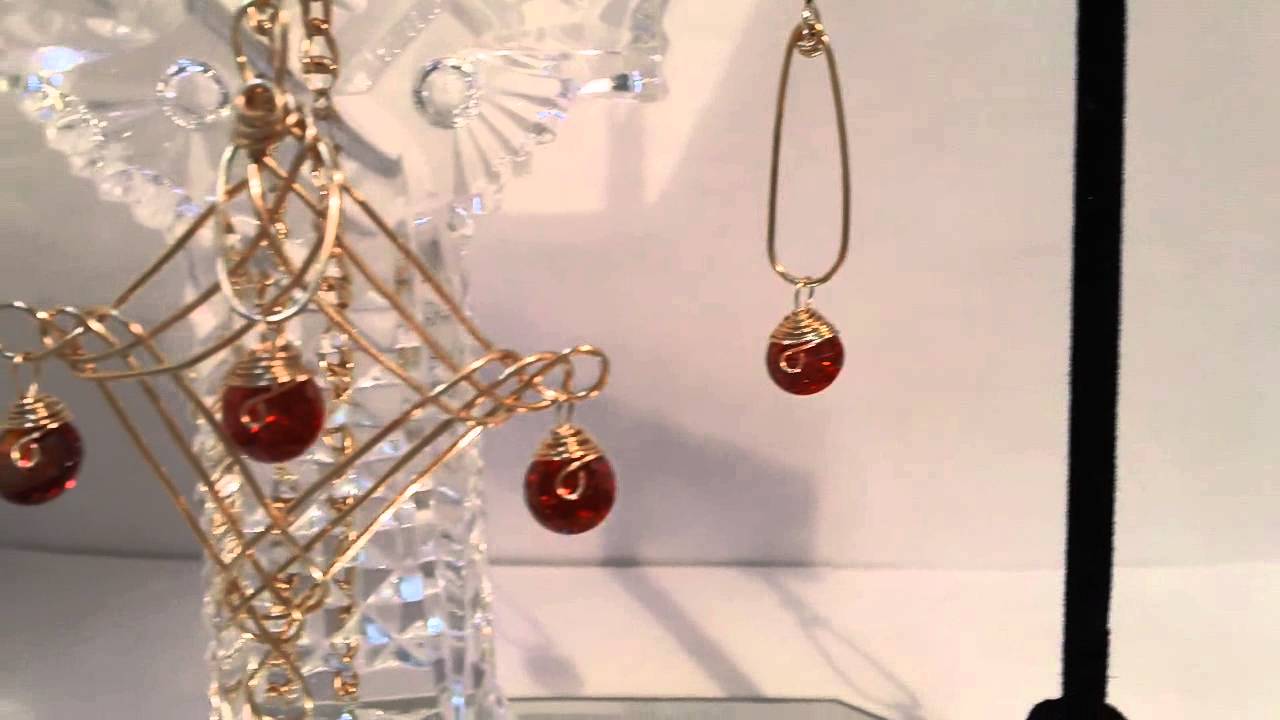 LDSR ~ Sparkle Delight in Bronze with Fire Topaz CZ