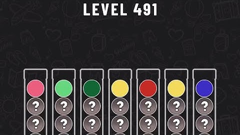 Ball Sort Puzzle Level 491 #ballsortpuzzle #ballsortpuzzlegameplay #puzzlegame #mobilegames