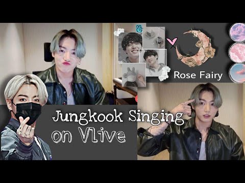Jungkook Singing, At My Worst, Jungle and Blue and Grey on Vlive | Vlive 07 March 2021