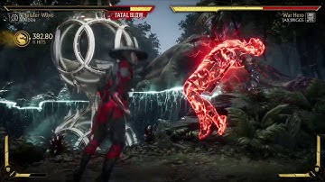 Raiden (Thunder wave) combos motal kombat 11