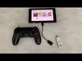 [COOVELITE DS50 controller receiver connection tutorial] PS4 controller connected to the Switch host