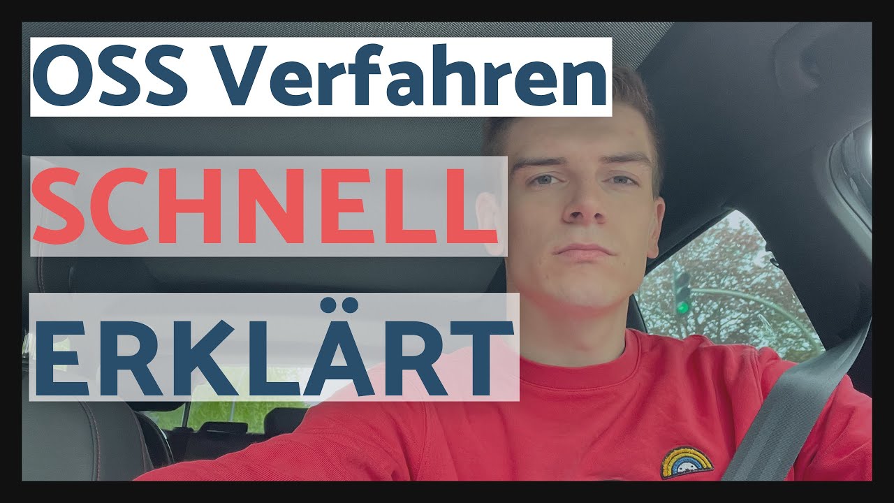 New Update OSS (One Stop Shop Verfahren) SCHNELL ERKLÄRT (für Online-Händler)