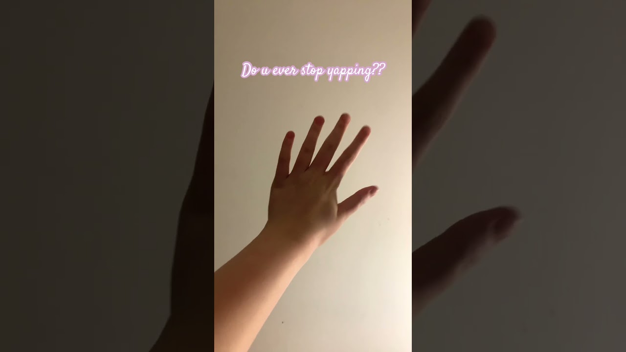 Do I ever stop yapping? Umm NO !!!