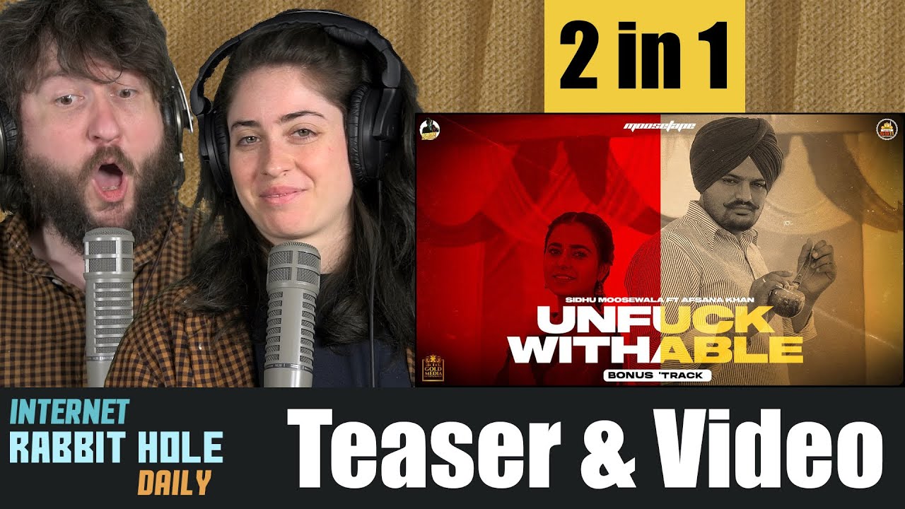 UNFUCKWITHABLE Teaser AND Video Sidhu Moose Wala Afsana Khan Irh 