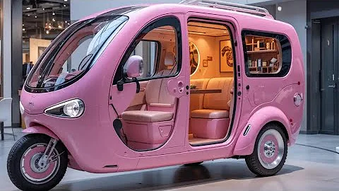 2026 Electric Tricycle RV Camper | The Future of Tiny Mobile Living!