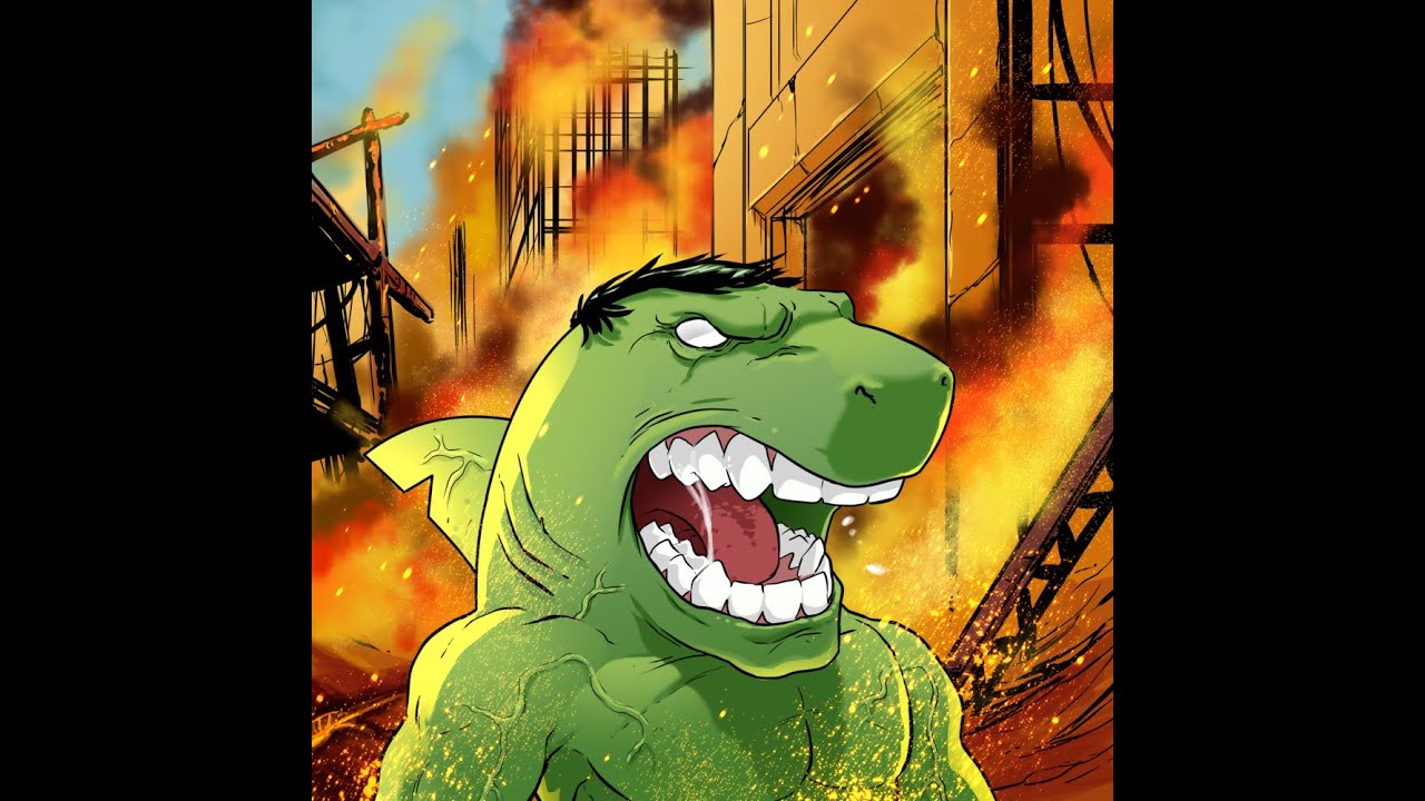 Sharkbros Hulkbro NFT Time-lapse