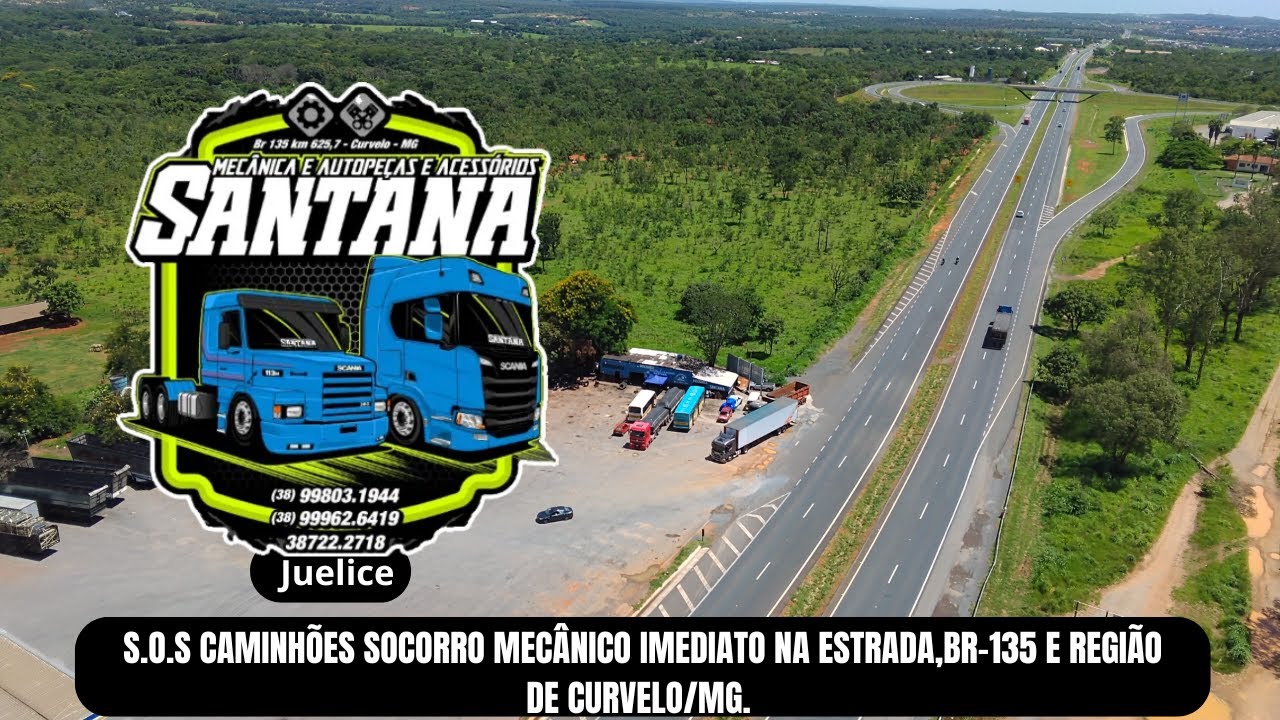 S.O.S Caminhões Socorro Mecânico Imediato na Estrada,BR-135 e região de Curvelo/MG.