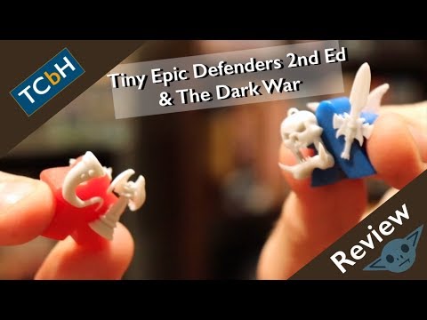 Tiny Epic Defenders 2nd Edition & The Dark War Review (with some 1st ed comparisons)
