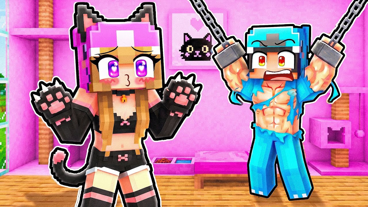 A CAT GIRL KIDNAPPED Me in Minecraft!