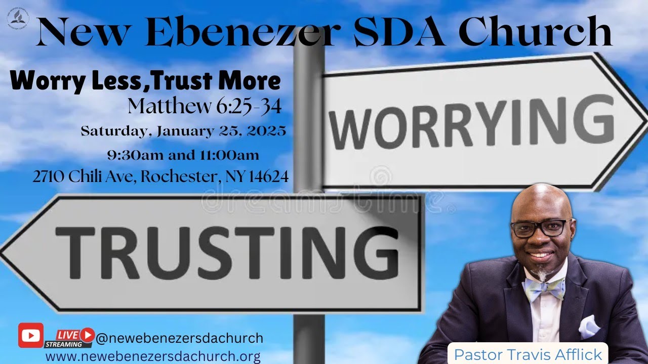 Pastor Rravis Hunt Worry Less, Trust More - Pastor Travis Afflick 1.25.25 - YouTube