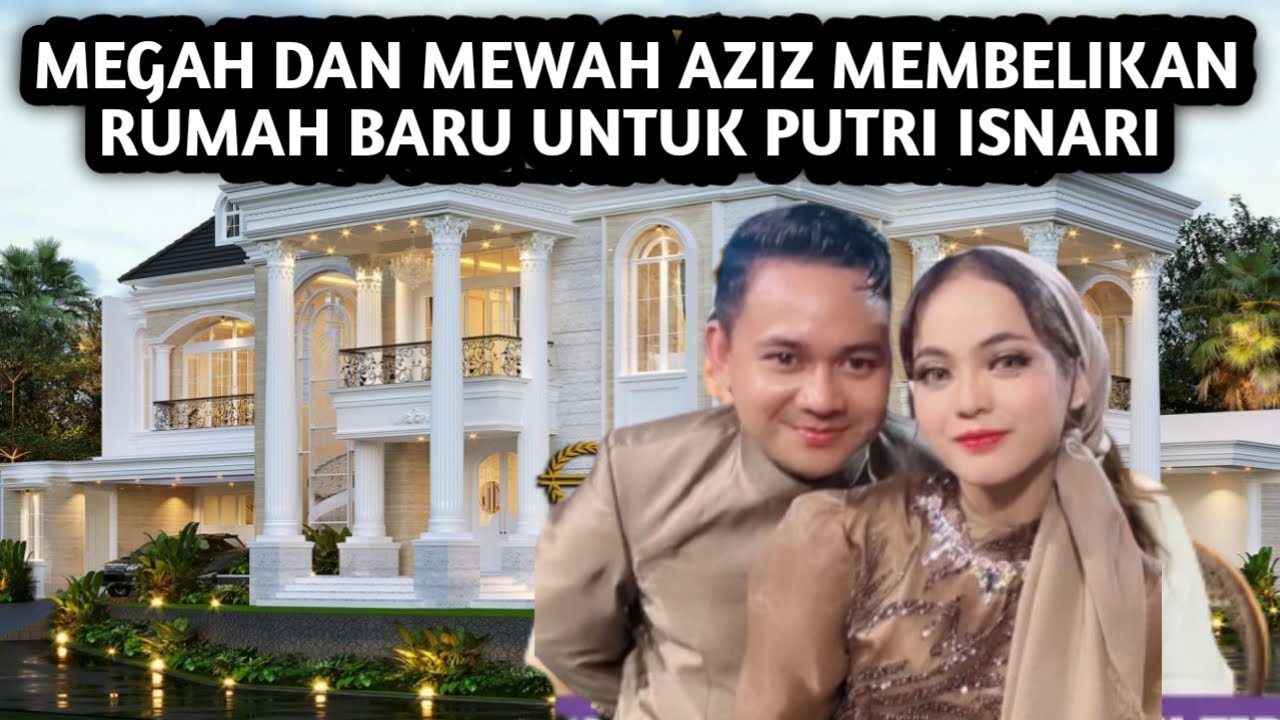 Megah & Mewah,,!! Inilah Potret Rumah Baru Putri Isnari Dan Abdul Aziz