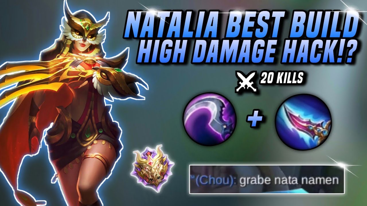 I Got 20 Kills using this BUILD on NATALIA! | Creynium - MLBB