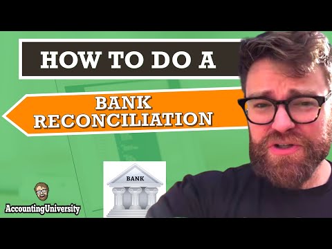 Video: Hvordan gjør du en bankavstemming?