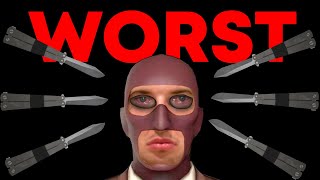 Spy is the Worst Class in TF2