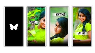 Instagram Trending Lyrics Reels Video Editing In AligIn Motion Reels editing Kannada Video Editing