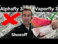 Nike alphafly 3 vs vaporfly 3 shoeoff  which is fastest for me 