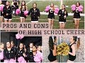 PROS AND CONS of High School Cheer! | Alyssa Revecho