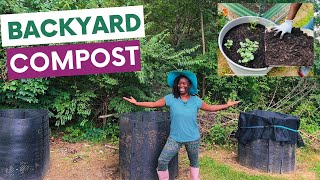 How I Make Rich Organic Compost In My Backyard