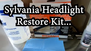 Sylvania Headlight Restore Kit