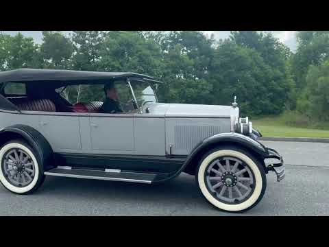 1925 Buick 25S Standard Six Sport Touring Highlights - YouTube