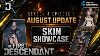 August Update Skins Showcase – Season 4 - The First Descendant - 3rd Person RPG Shooter - PS5 2026