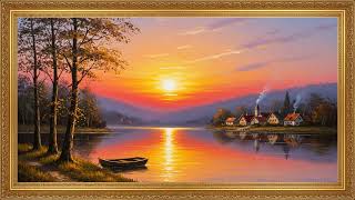Calm Art Flow | Floral & Sunset Painting Relaxation (12 Hours) screenshot 5
