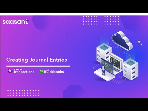 How to Create Journal Entries for Depreciation in QuickBooks Online - video from Saasant