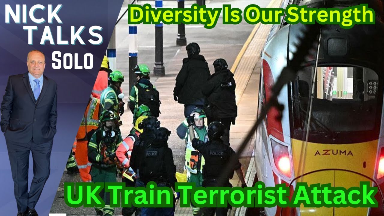 10 человек получили ножевые ранения в поезде в Великобритании — 100% теракт