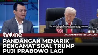 Download Lagu Ada 'Misi' Dibalik Pujian Trump ke Prabowo? Ini Kata Pengamat Politik UI | tvOne MP3 Download Lagu Ada 'Misi' Dibalik Pujian Trump ke Prabowo? Ini Kata Pengamat Politik UI | tvOne MP3