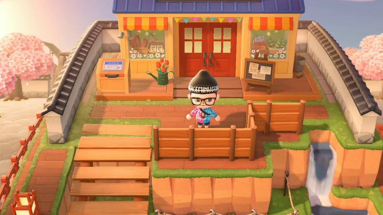 Japan theme zen style 5 stars island Animal crossing new horizons YouTube