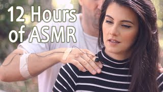 12 Hours of ASMR, Scalp and Neck Massage, Tapping, Relax Academy