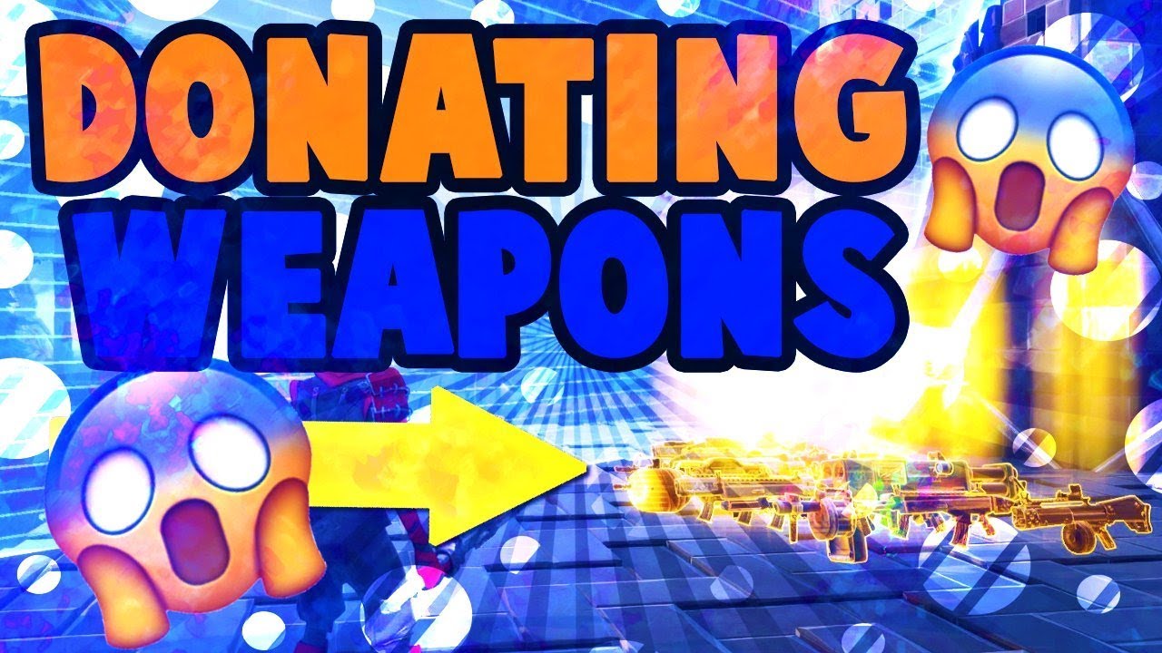 DONATING MY WHOLE INVENTORY ON FORTNITE SAVE THE WORLD!! *MUST WATCH* YouTube