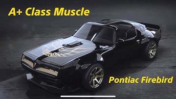 NFS Unbound A+ Class Build - Piontiac Firebird