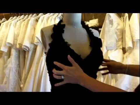 black wedding dress images