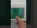 Basic settings for Alerton thermostat
