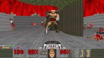 Doom 2, D5DA2, Map 22 Shuriken (UV-Max) - 45.80