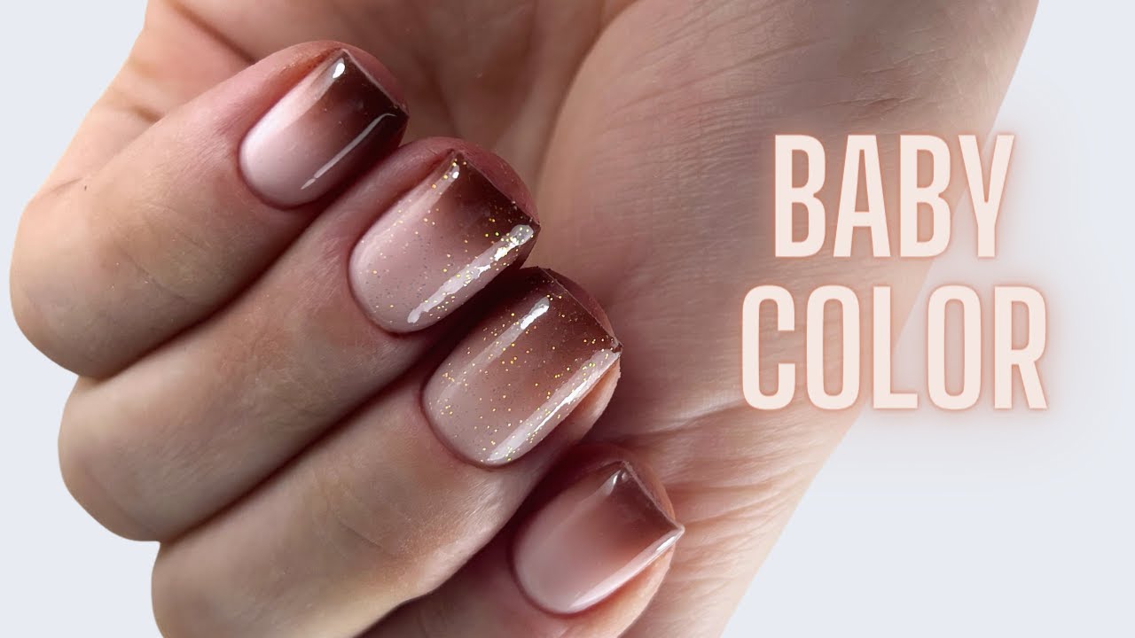 BABYCOLOR avec du FARD À PAUPIÈRES 😱 BIAB ONGLES EN GEL