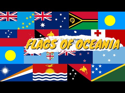 ธงชาติประเทศต่าง ๆ ในทวีปออสเตรเลีย