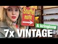 Snufffelmarkt  vintage  kringloop  7 keer raak