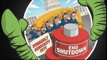 8 Cowardly Democrats Vote to End Shutdown!!!