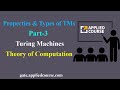 Understanding Turing Machines: Properties & Types Explained 🖥️ | Theory of Computation Part 3