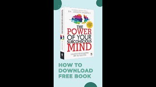 How to download 'The Power of your Subconscious Mind'| screenshot 1