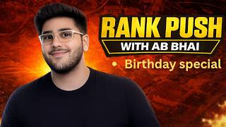 BGMI WITH AB BHAI | BirthDay Special 🎂