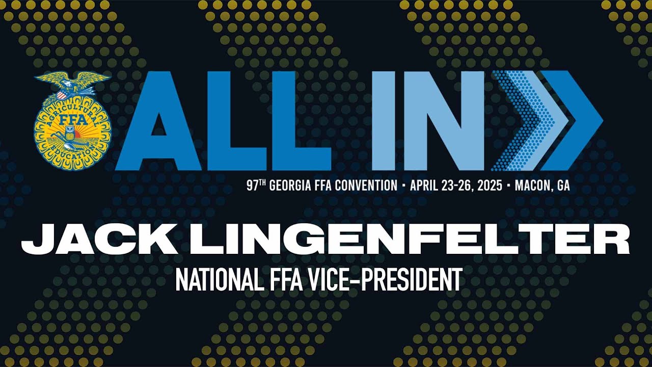 Jack Lingenfelter Keynote - 97th Georgia State FFA Convention - YouTube